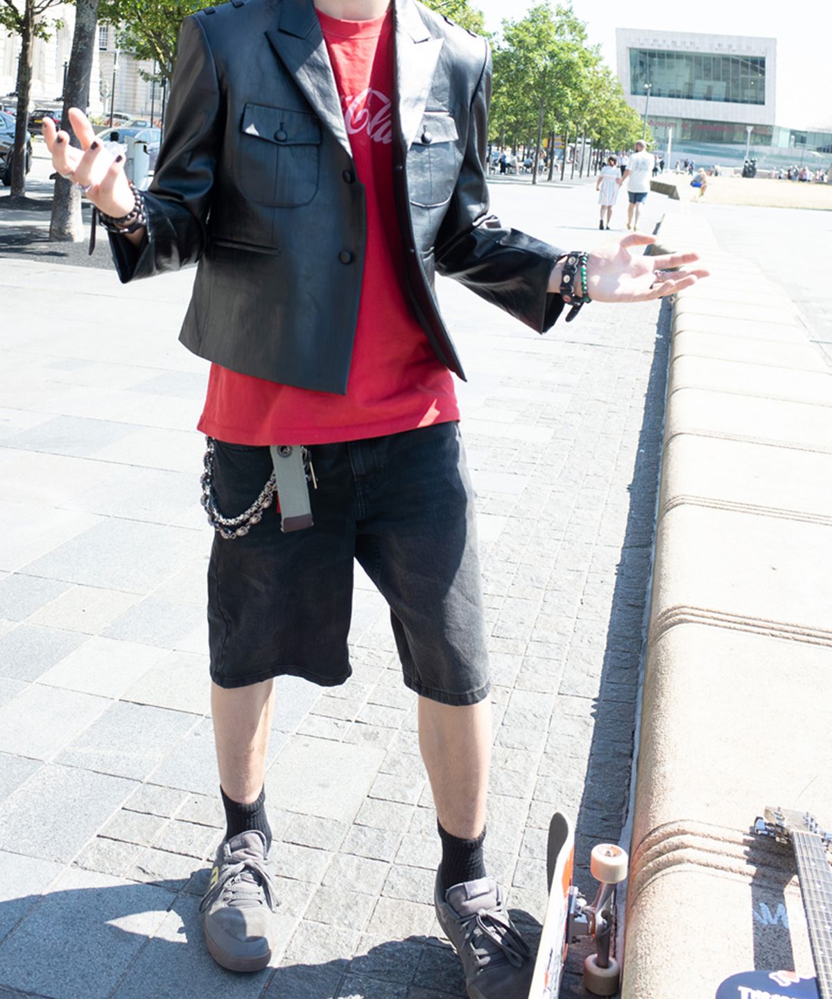 고저(GOZER) Orleans Peaked Utility Jacket