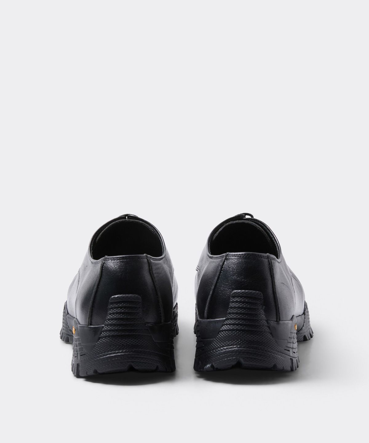 커스텀멜로우(CUSTOMELLOW) [customellow X YOWE] Black Leather Derbys Uto3 CU4AX26991BKX