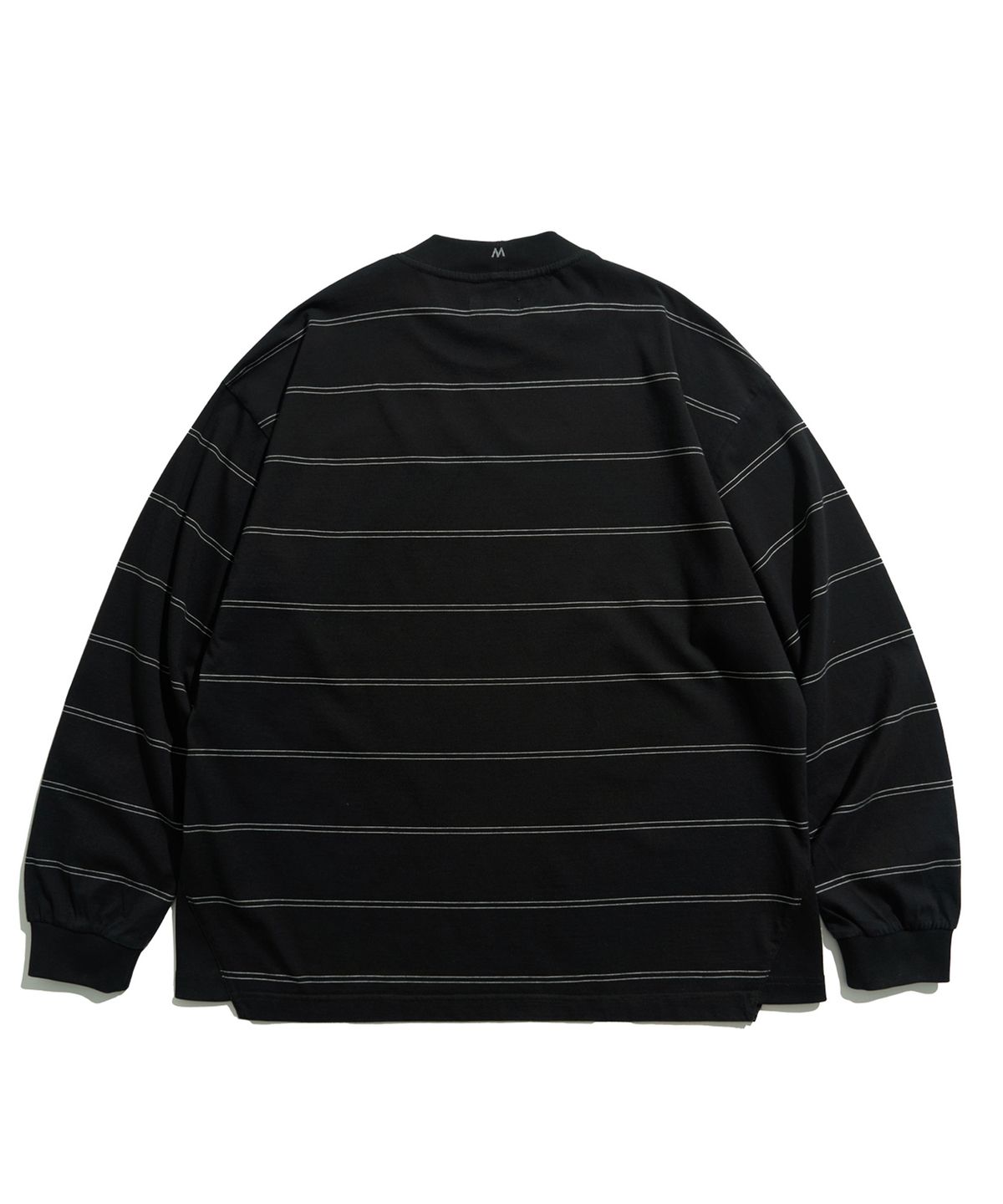 미드업데이트(MIDUPDATE) Pinstripe Oversized Long Sleeve