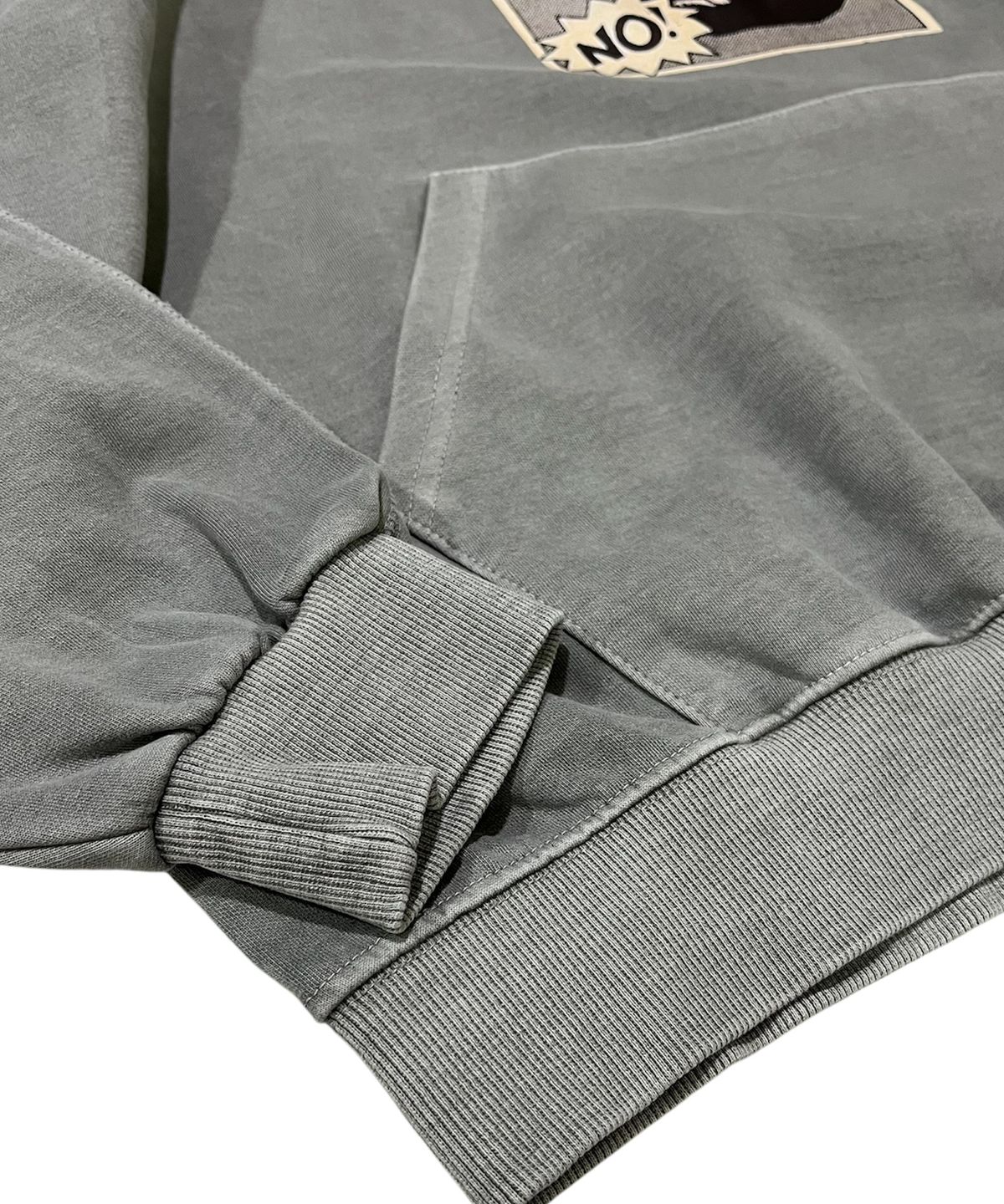 스케이터락(SK8ER ROCK) No Control Pigment Sweat Hooide (Gray)