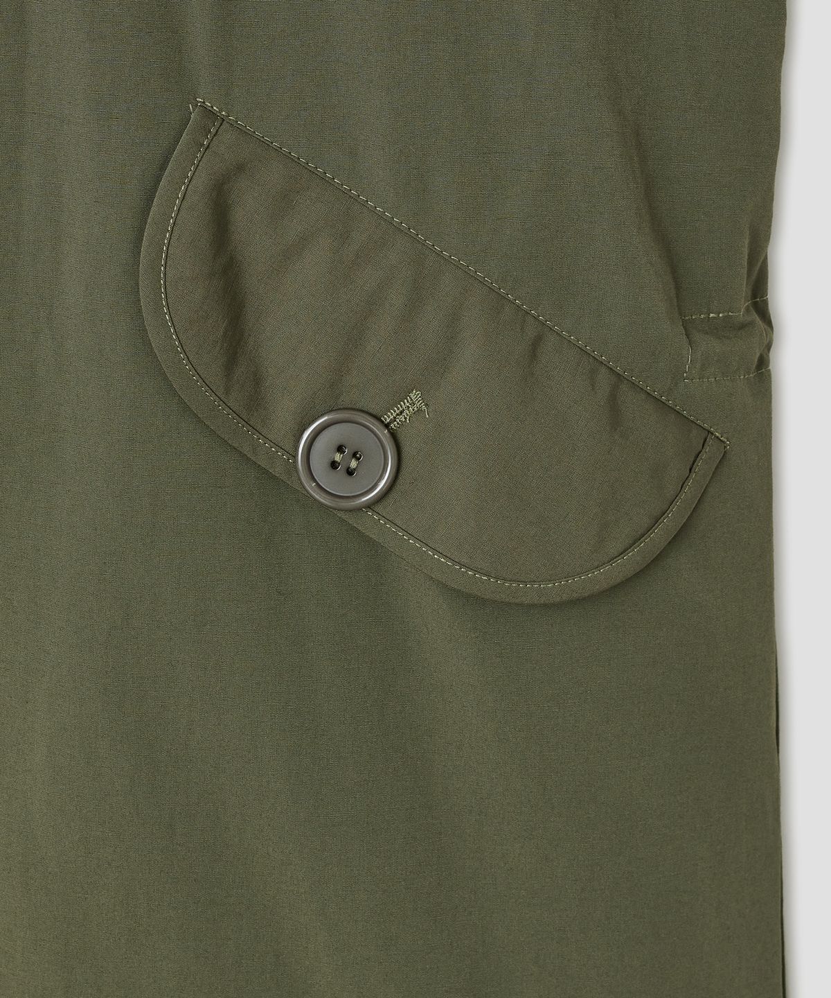 타입서비스(TYPESERVICE) Fur Trim Padded Jacket [Khaki]