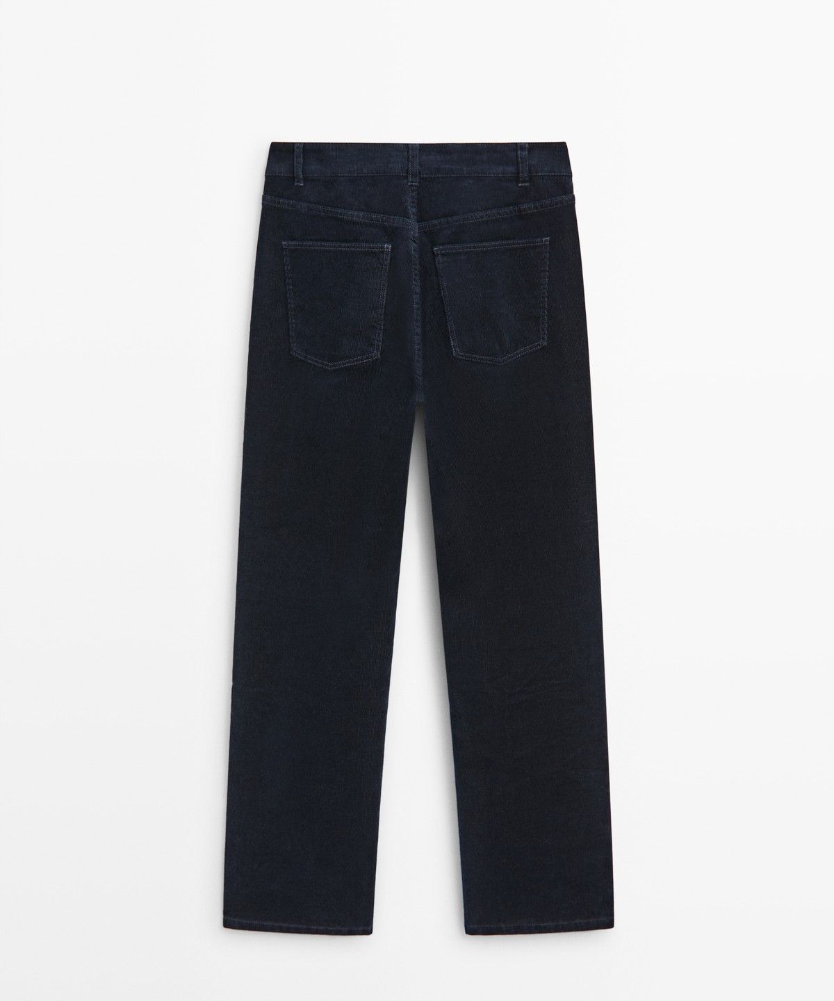 마시모두띠(MASSIMO DUTTI) 미드라이즈 슬림 스트레이트 코듀로이 팬츠