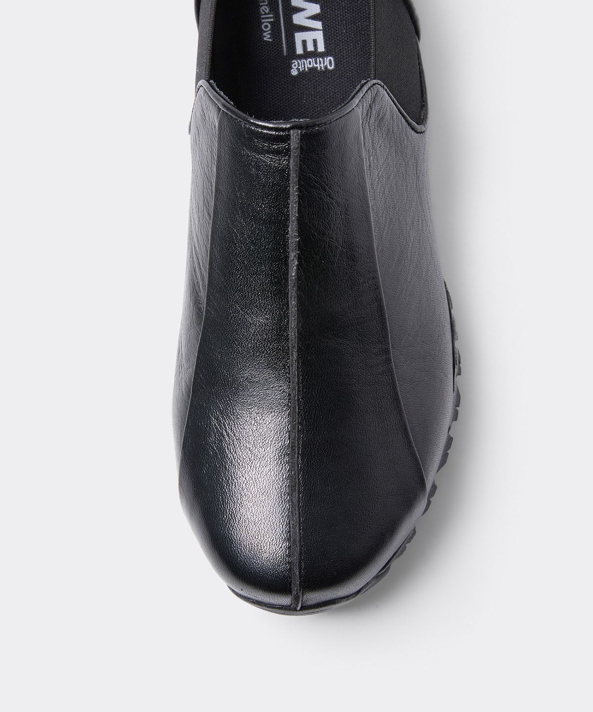 커스텀멜로우(CUSTOMELLOW) [customellow x YOWE] Black Leather Slip On Loafers Uon2 CU4AX26993BKX