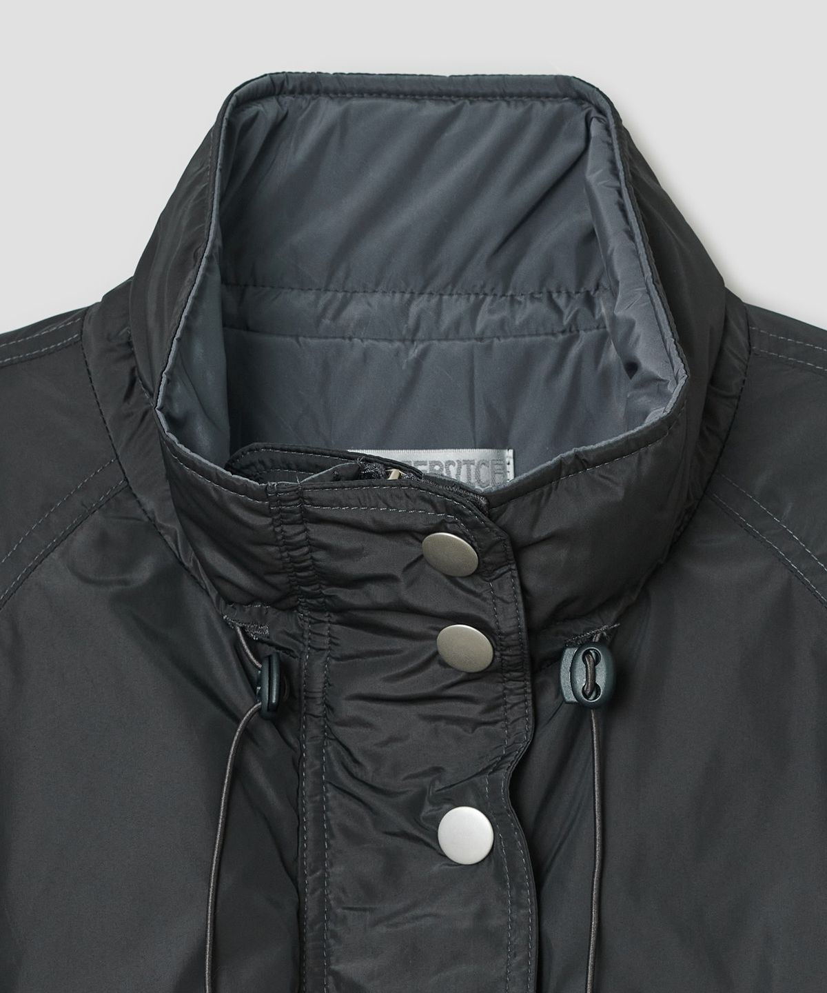 타입서비스(TYPESERVICE) Stand Collar Padded Jacket [Charcoal]