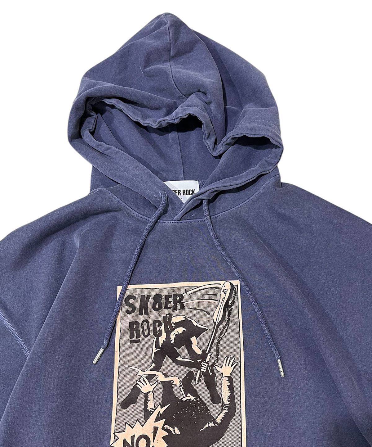스케이터락(SK8ER ROCK) No Control Pigment Sweat Hooide (Navy)