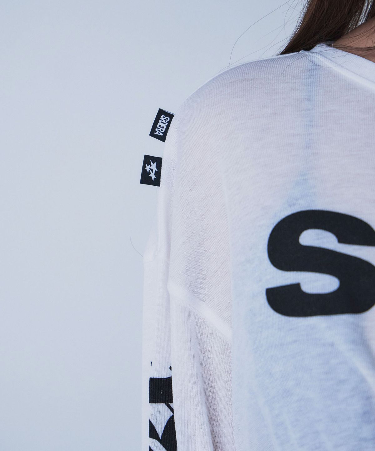 시데라(SIDERA) Loose Halo Sweatshirt [White]
