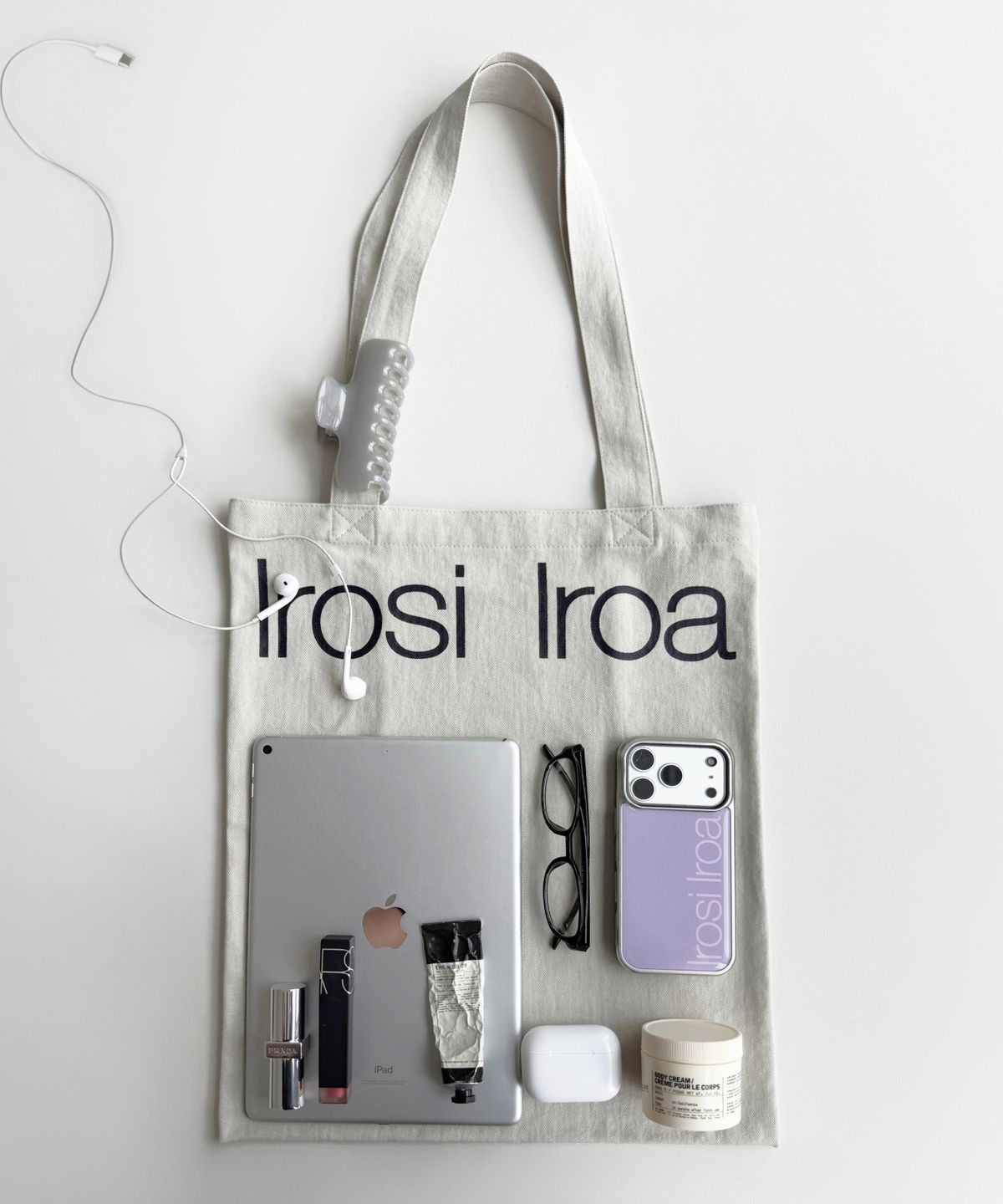 이로시 이로아(IROSI IROA) IR Classic Mini Bag (Ivory)