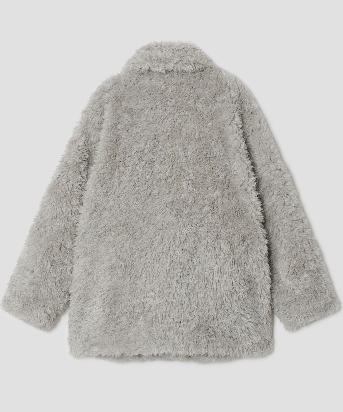 타입서비스(TYPESERVICE) Fur Duffle Jacket [Gray]