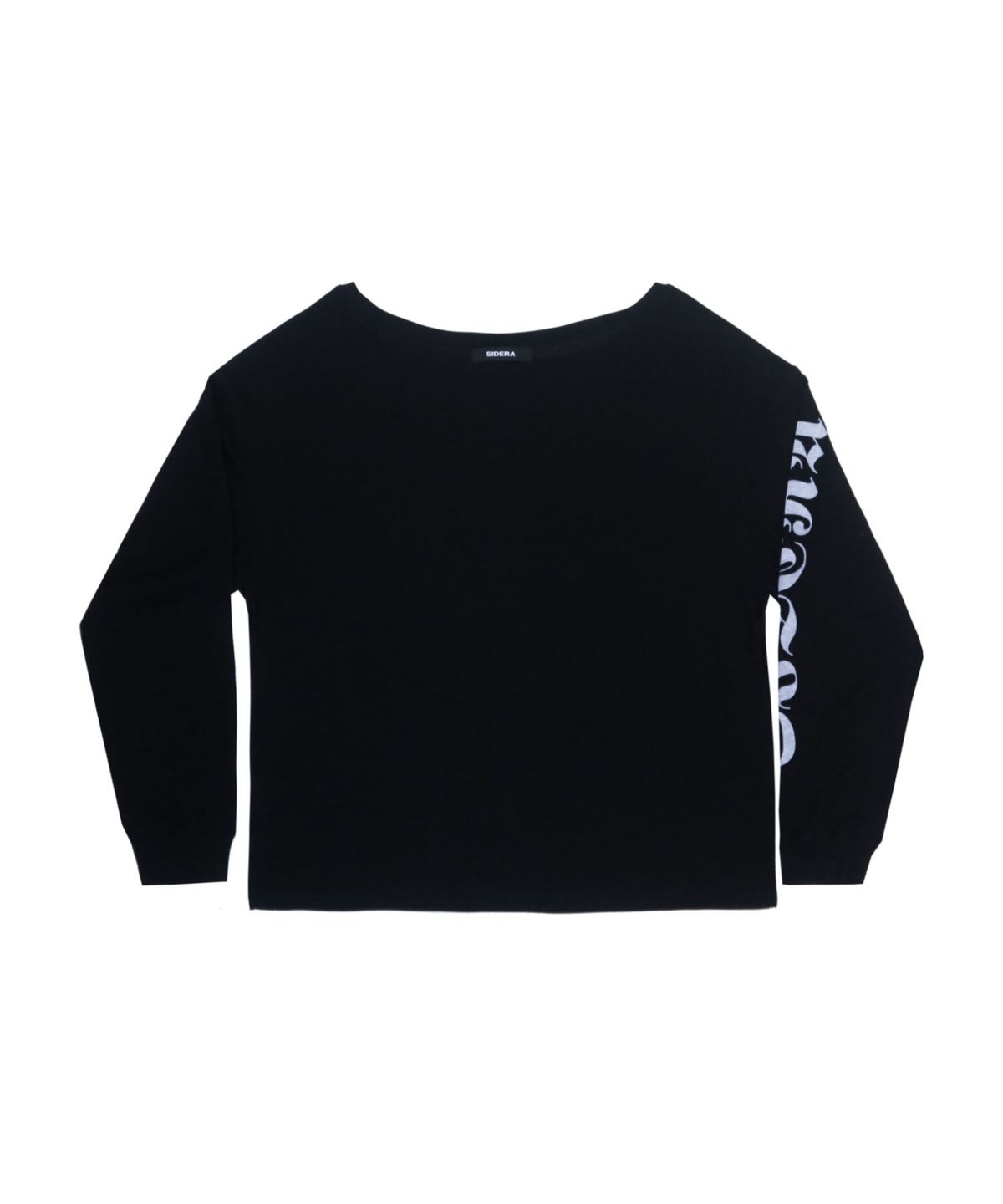 시데라(SIDERA) Loose Halo Sweatshirt [Black]