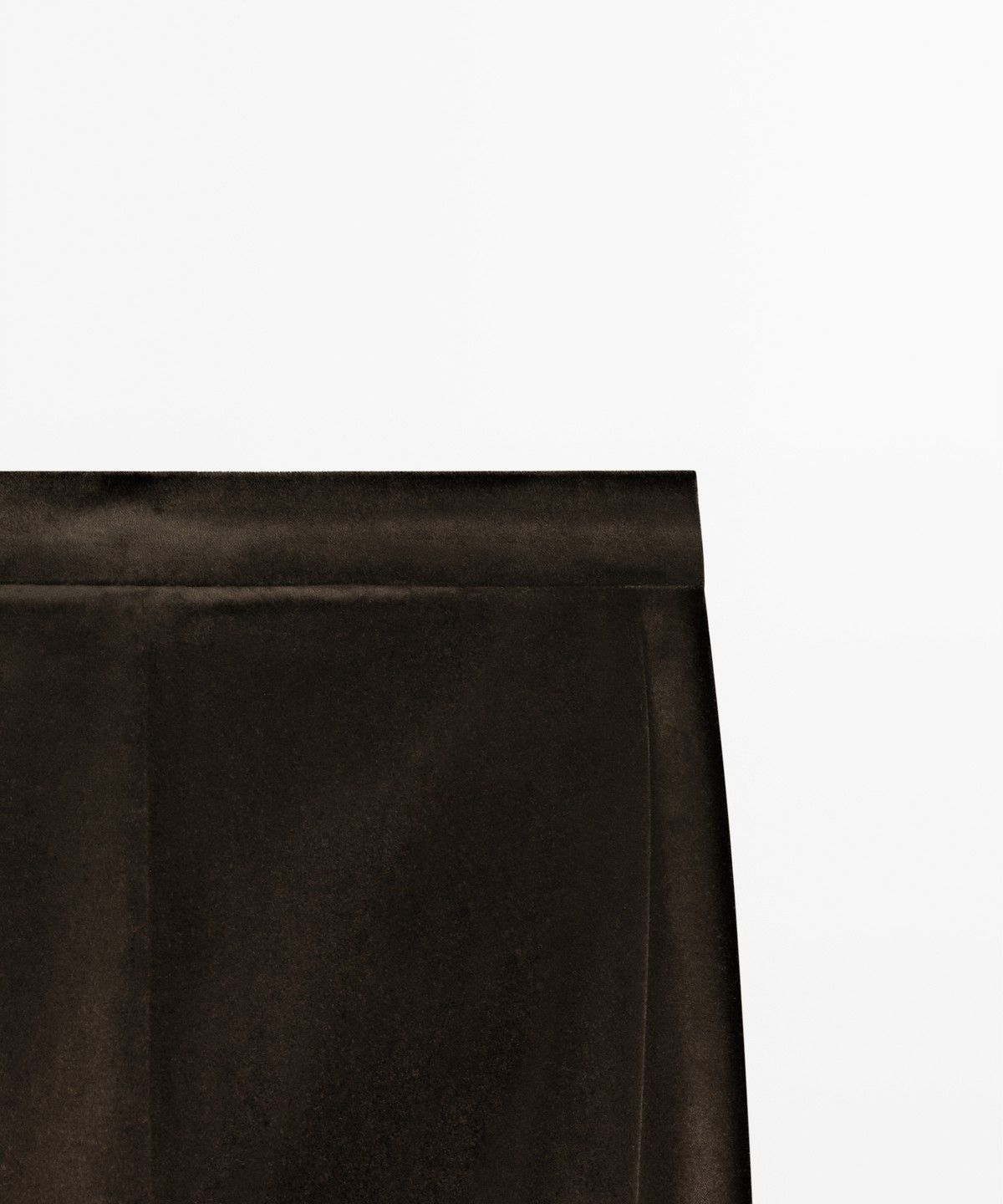 마시모두띠(MASSIMO DUTTI) 스키니 플레어핏 벨벳 팬츠