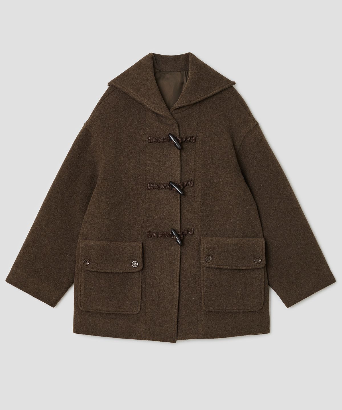 타입서비스(TYPESERVICE) Sailor Duffle Coat [Brown]