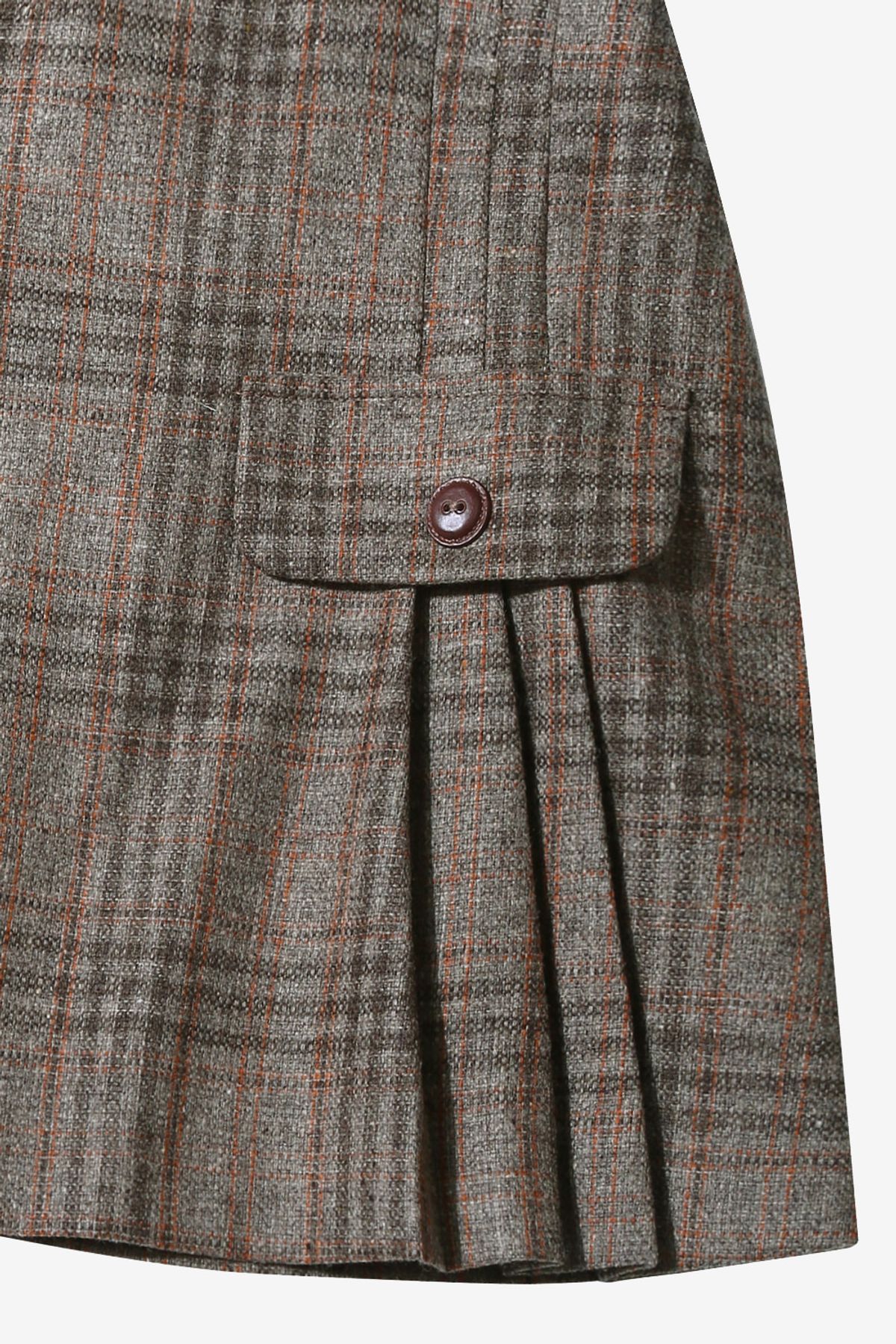 르몽생미셸(LE MONT ST MICHEL) JONVAL-MINI SKIRT_Brown