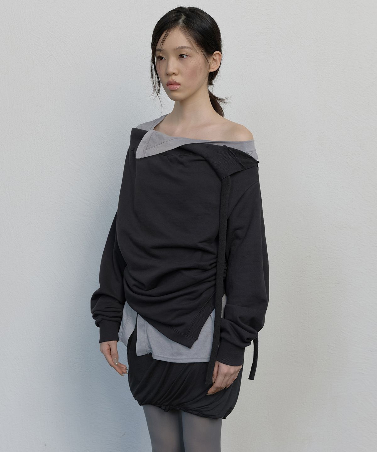 플레어업(FLAREUP) 2-Layered MTM (FL-197_Black&Gray)