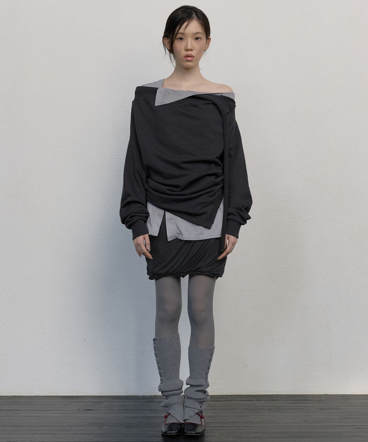 플레어업(FLAREUP) 2-Layered MTM (FL-197_Black&Gray)