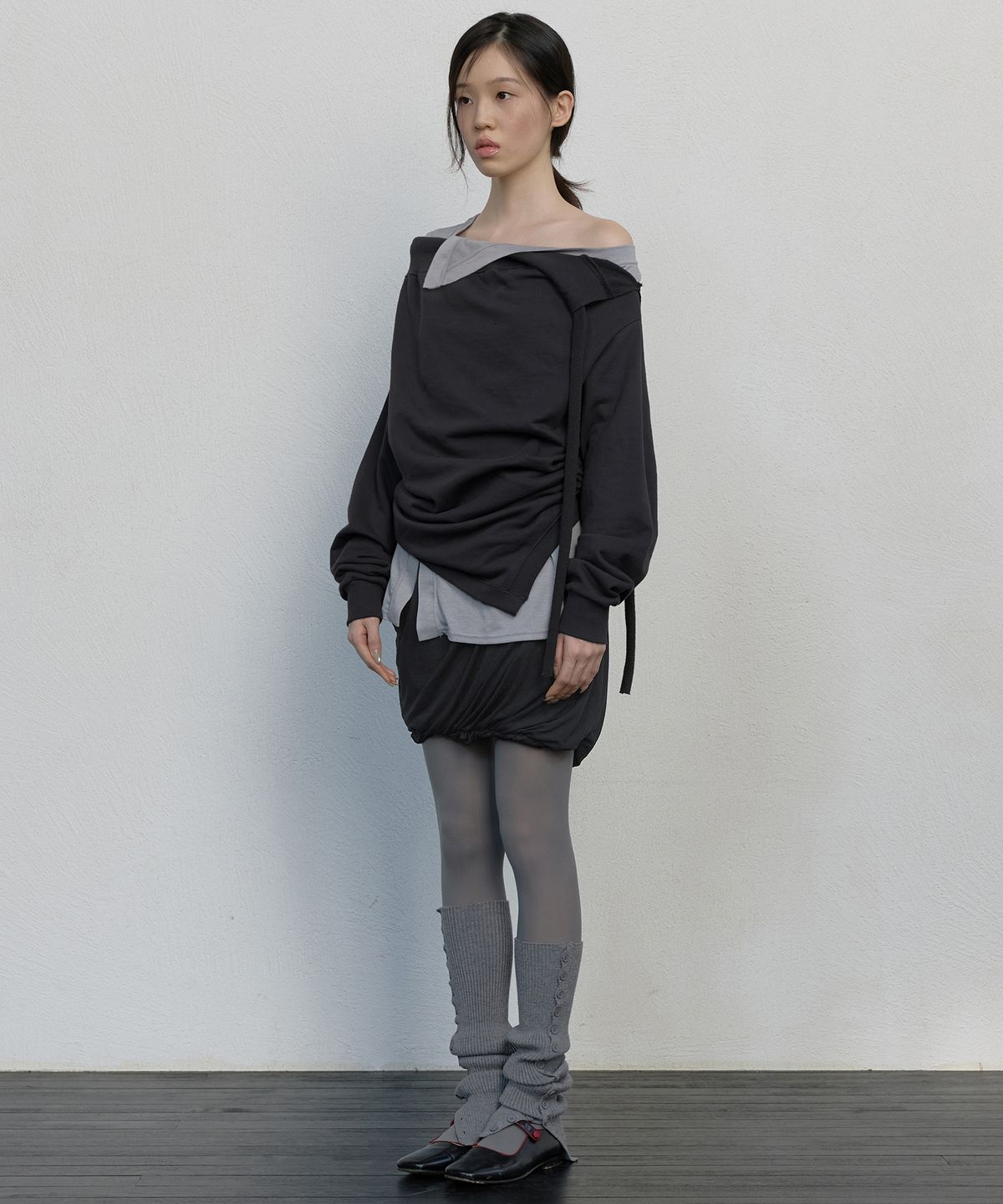 플레어업(FLAREUP) 2-Layered MTM (FL-197_Black&Gray)