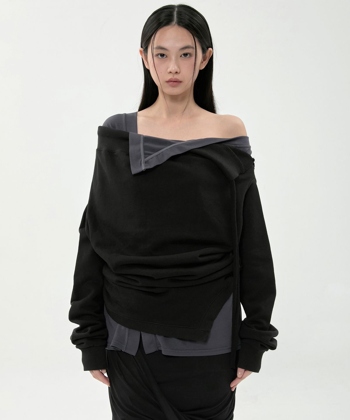 플레어업(FLAREUP) 2-Layered MTM (FL-197_Black&Charcoal)