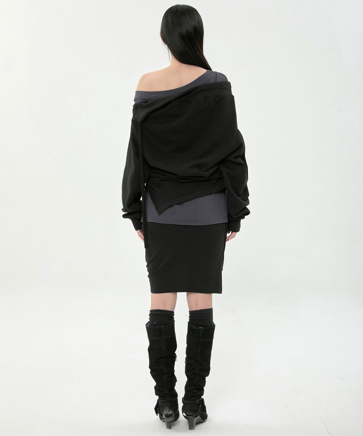 플레어업(FLAREUP) 2-Layered MTM (FL-197_Black&Charcoal)