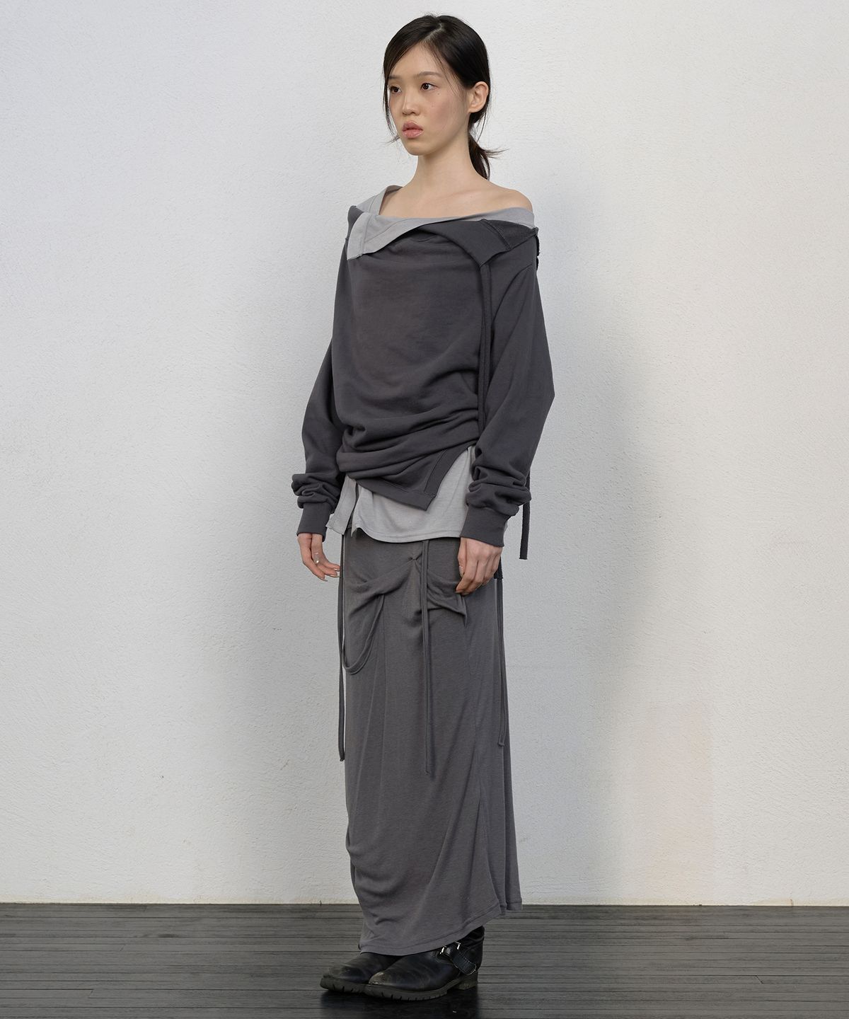 플레어업(FLAREUP) 2-Layered MTM (FL-197_Charcoal&Gray)