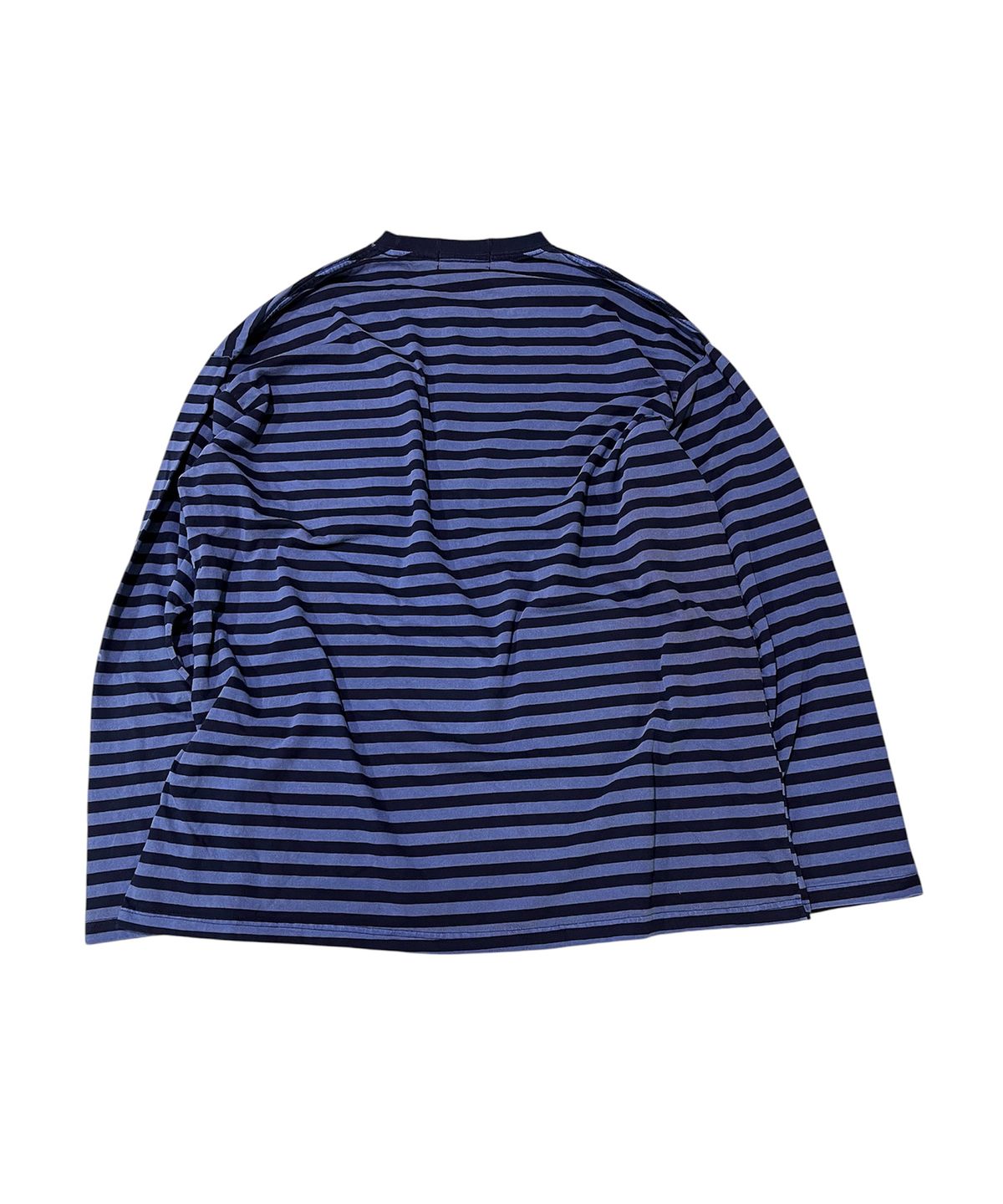 스케이터락(SK8ER ROCK) Static Pigment Stripe T-Shirt (blue*navy)