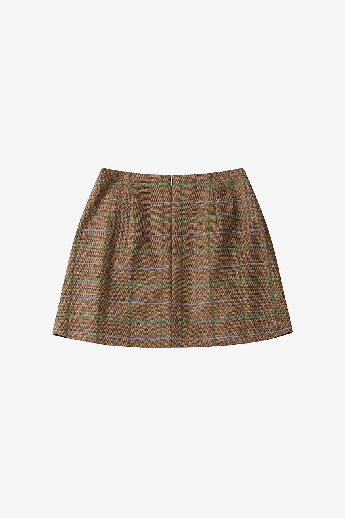 르몽생미셸(LE MONT ST MICHEL) JONVAL-MINI SKIRT_Camel