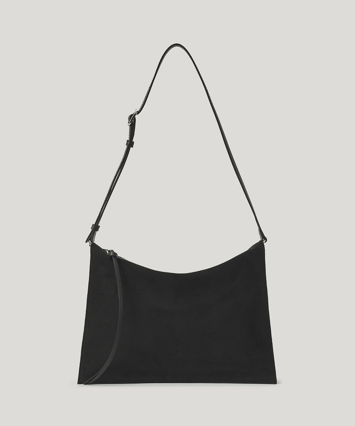 오브히(OVHEE) 아코디언 스웨이드백 Accordion Suede Bag_Black