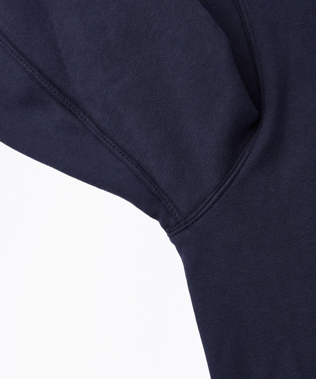 아웃스탠딩(OUTSTANDING) JAPANESE URAKE JERSEY TUBULAR SWEAT_VINTAGE NAVY
