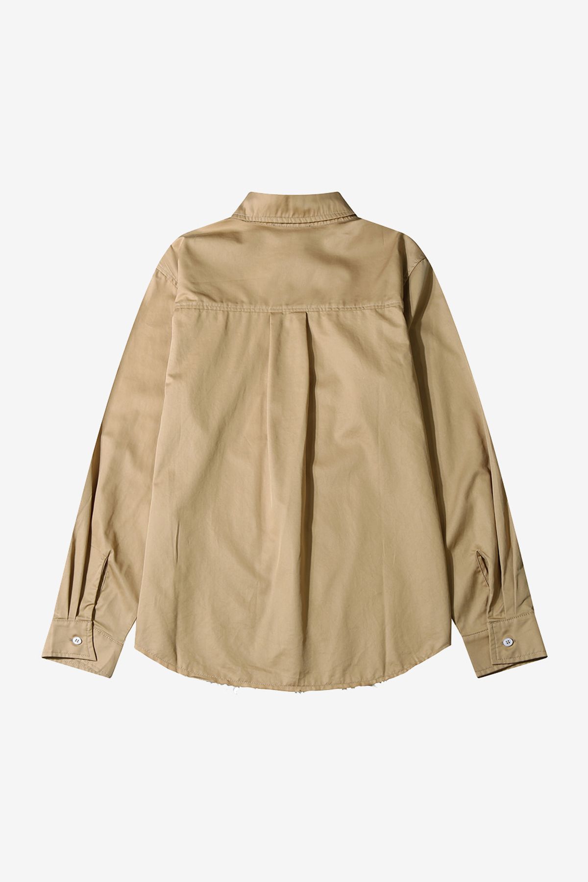 르몽생미셸(LE MONT ST MICHEL) CYBELA-OFFICE SHIRT_Camel