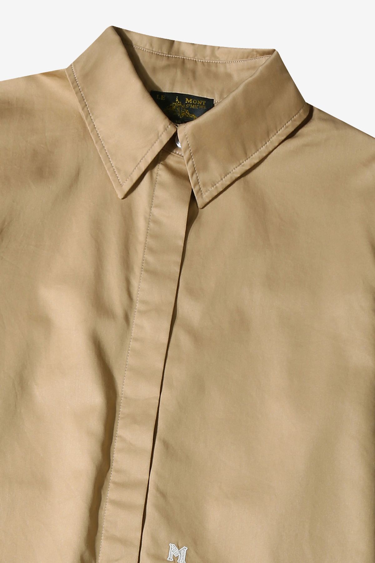 르몽생미셸(LE MONT ST MICHEL) CYBELA-OFFICE SHIRT_Camel
