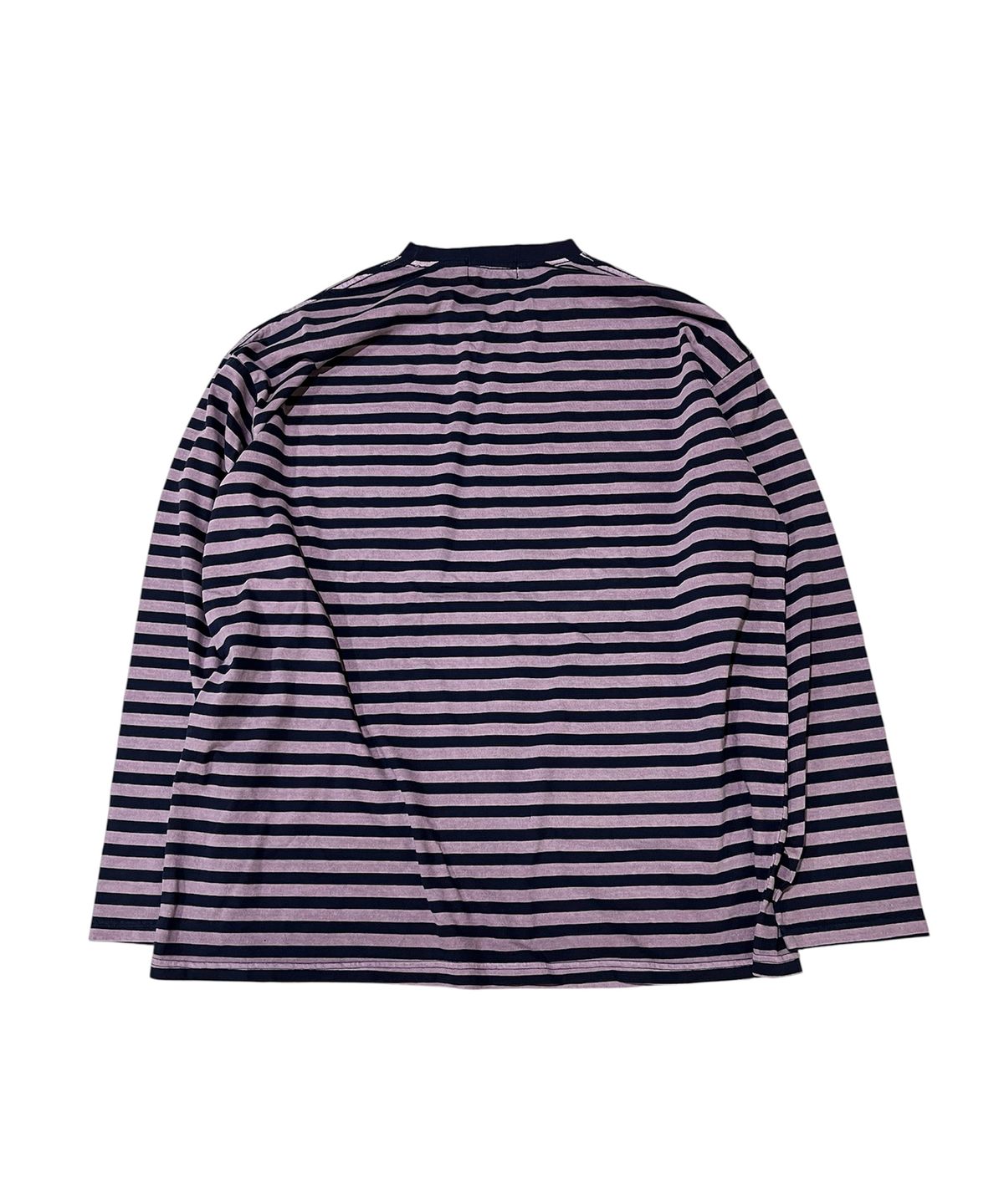 스케이터락(SK8ER ROCK) Static Pigment Stripe T-Shirt (light purple*navy)