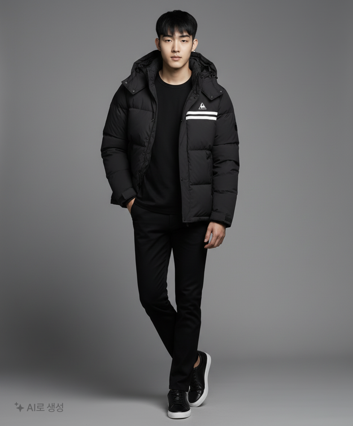 르꼬끄 스포르티브(LE COQ SPORTIF) 숏 패딩/숏 헤비 아우터 XL