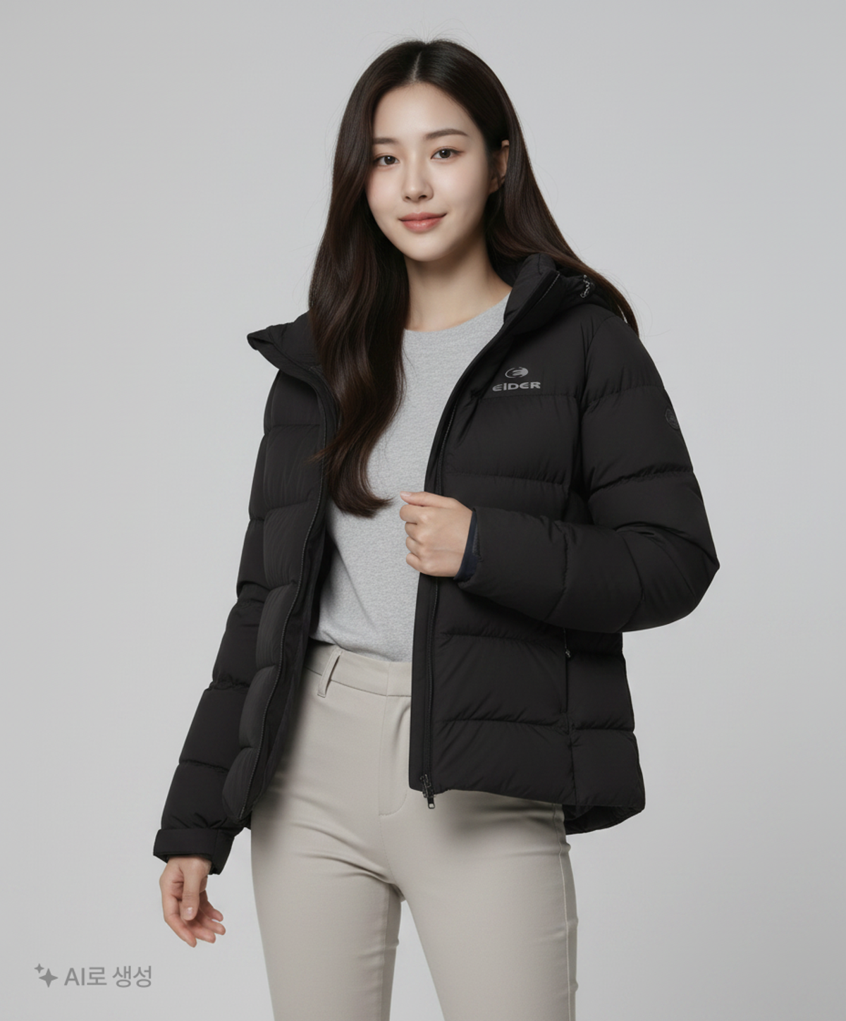 아이더(EIDER) 숏 패딩/숏 헤비 아우터 S