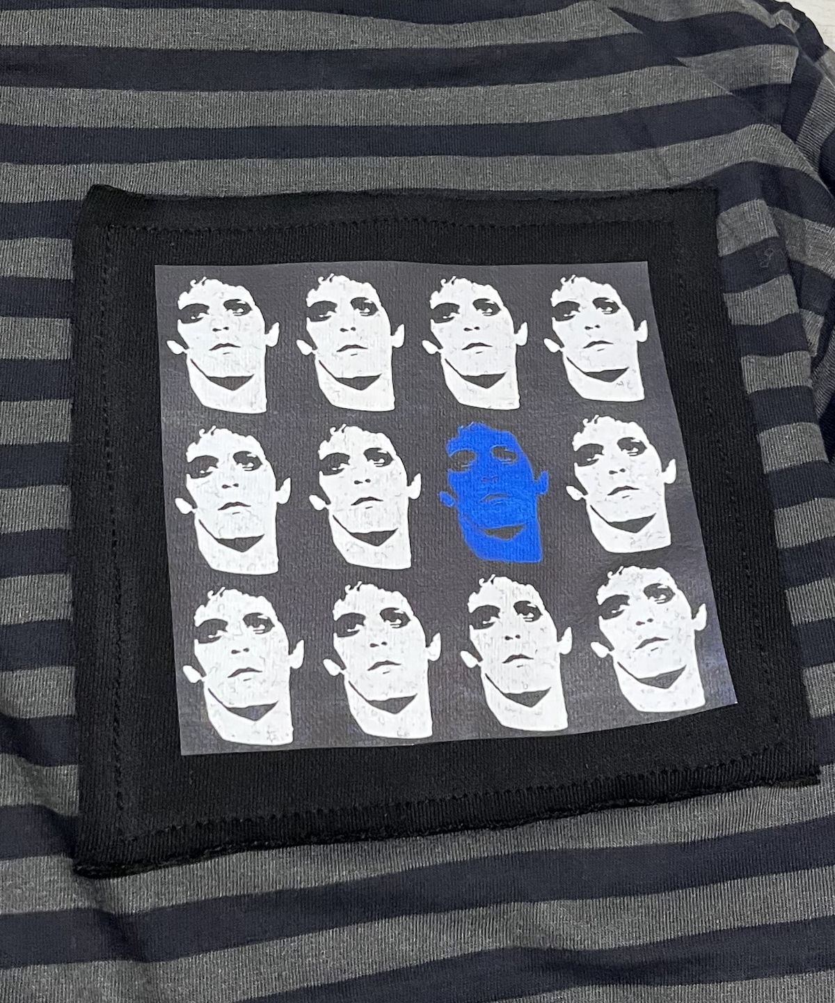 스케이터락(SK8ER ROCK) Static Pigment Stripe T-Shirt (charcoal*black)