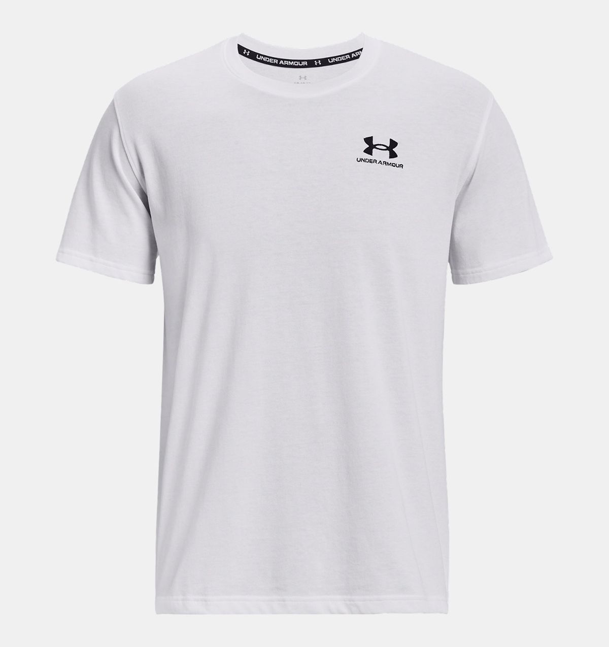 언더아머(UNDERARMOUR) 남성 UA 로고 엠브로이더드 헤비웨이트 반팔 1373997-100