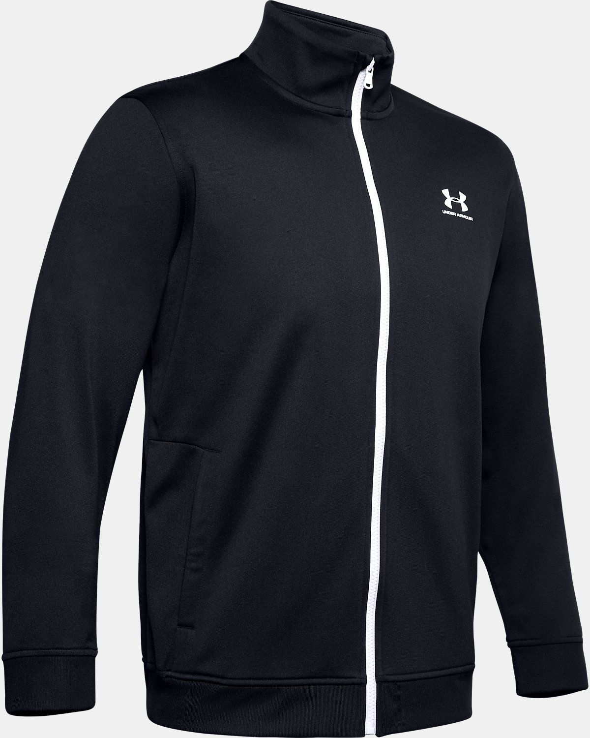 언더아머(UNDERARMOUR) 남성 UA 스포츠스타일 트리콧 재킷 1329293-002