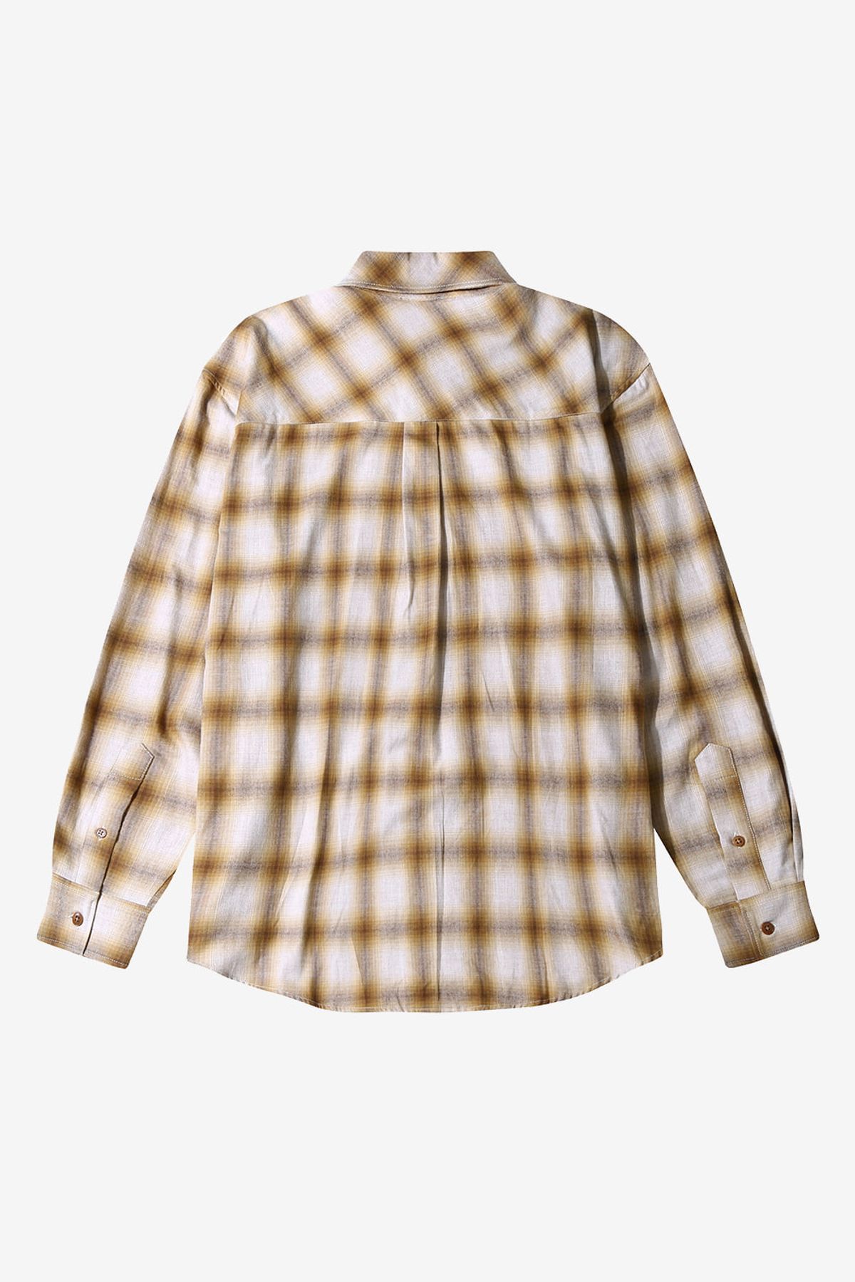 르몽생미셸(LE MONT ST MICHEL) CORNIL-CHECKED OVERSHIRT_Brown