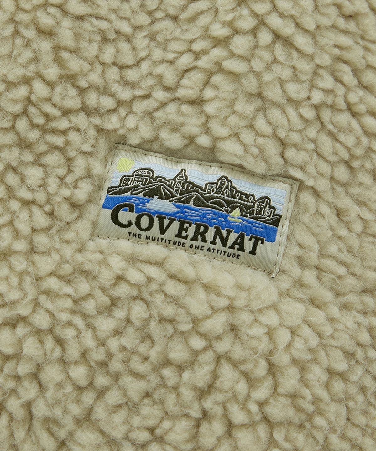 커버낫(COVERNAT) 쉐르파 자켓 베이지
