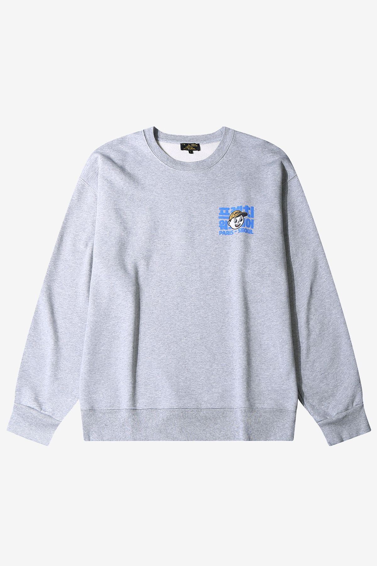 르몽생미셸(LE MONT ST MICHEL) THAMAR-PRINTED SWEATSHIRT_Grey