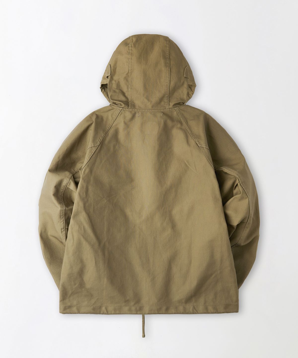 아웃스탠딩(OUTSTANDING) JUNGLE CLOTH DECK HOOD JACKET_KHAKI