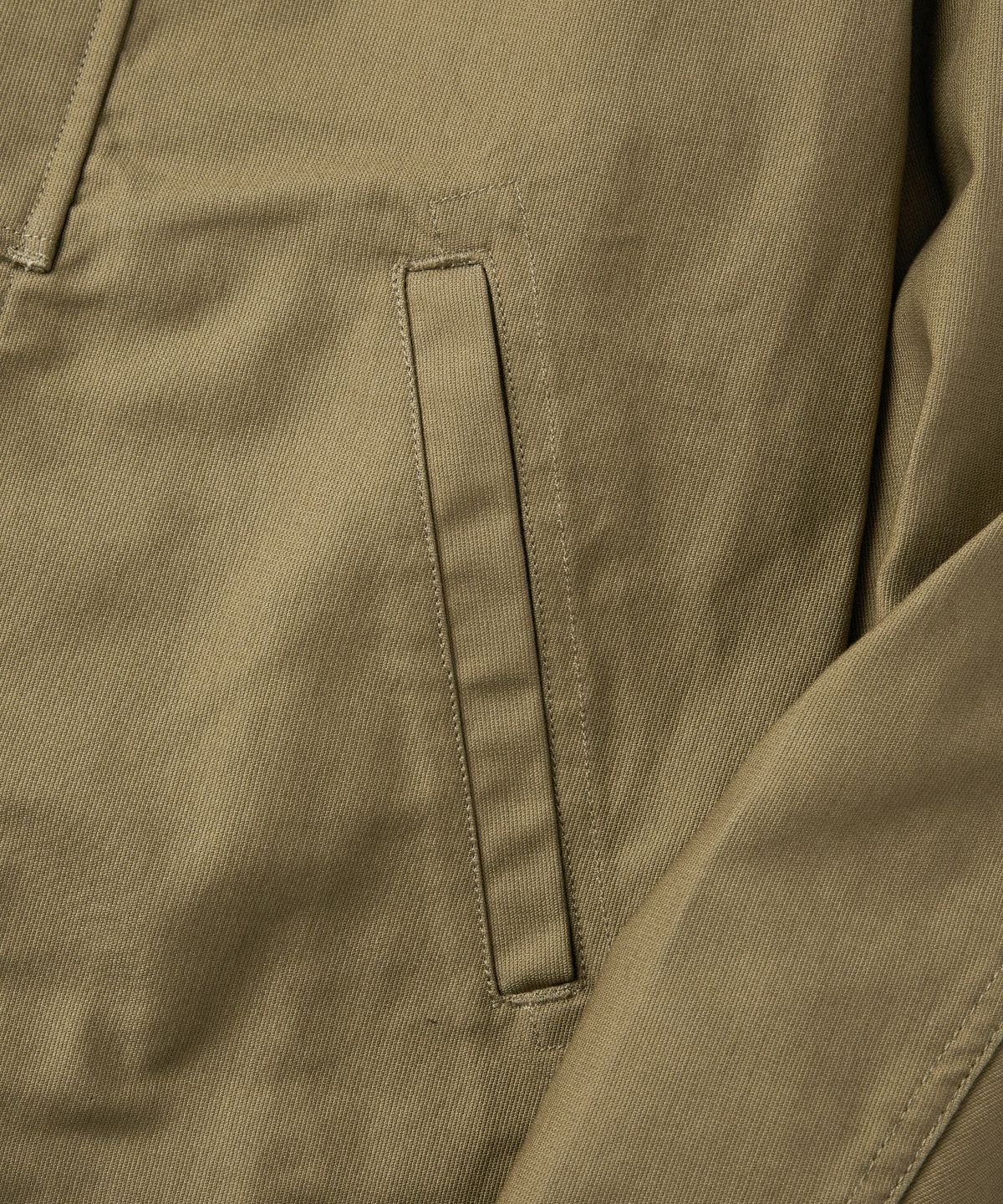 아웃스탠딩(OUTSTANDING) JUNGLE CLOTH DECK HOOD JACKET_KHAKI
