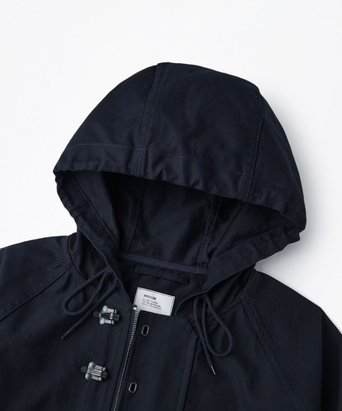 아웃스탠딩(OUTSTANDING) JUNGLE CLOTH DECK HOOD JACKET_NAVY