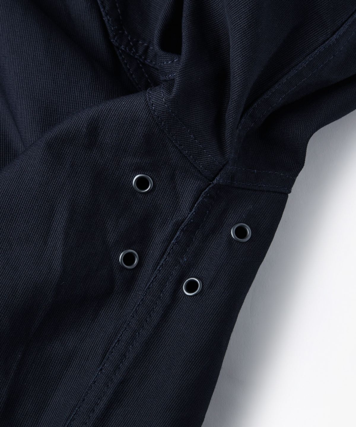 아웃스탠딩(OUTSTANDING) JUNGLE CLOTH DECK HOOD JACKET_NAVY