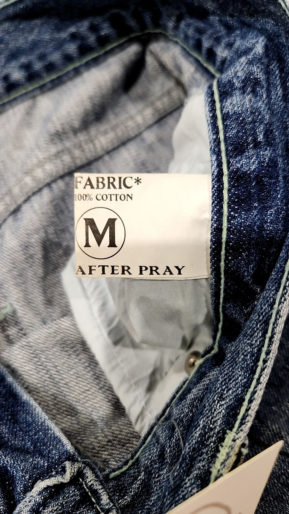 애프터프레이(AFTER PRAY) 청/데님 팬츠 M