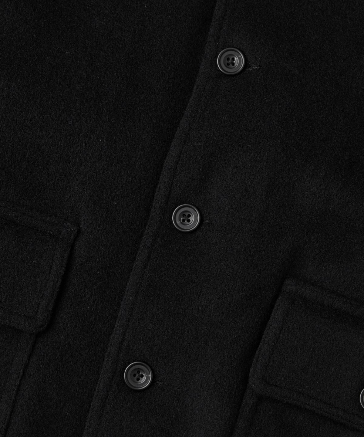 아웃스탠딩(OUTSTANDING) WOOL A-1 JACKET_BLACK