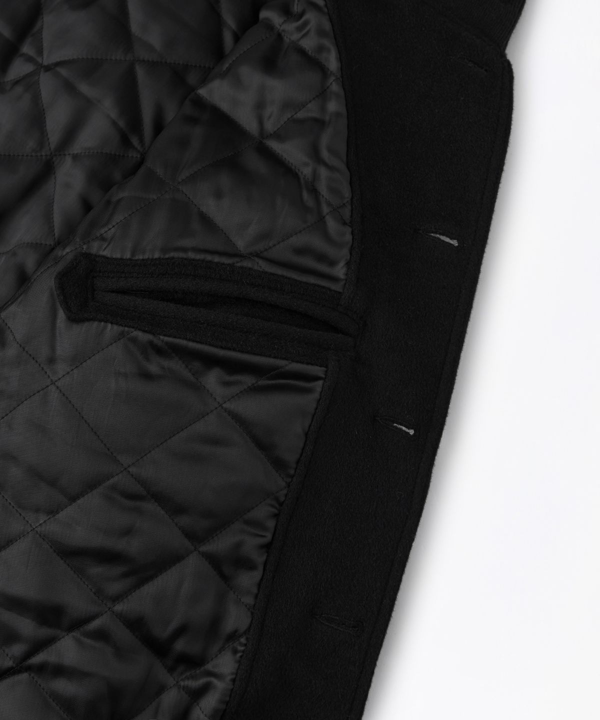 아웃스탠딩(OUTSTANDING) WOOL A-1 JACKET_BLACK