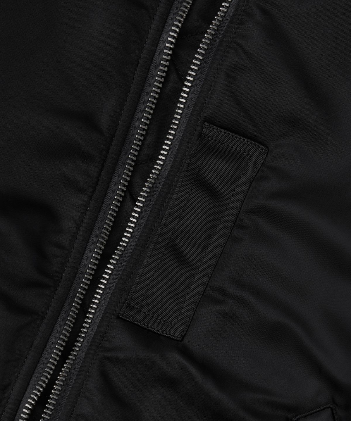아웃스탠딩(OUTSTANDING) MA-1 FLIGHT JACKET(WOOL INSULATION)_BLACK