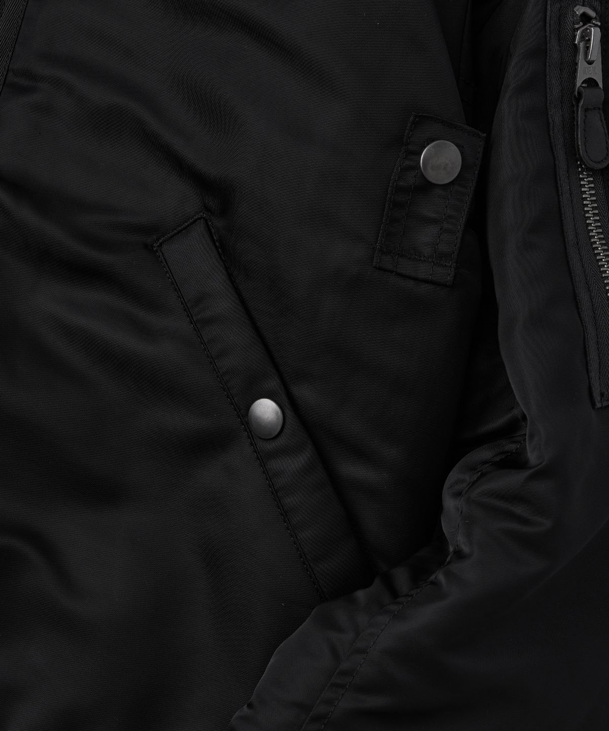 아웃스탠딩(OUTSTANDING) MA-1 FLIGHT JACKET(WOOL INSULATION)_BLACK