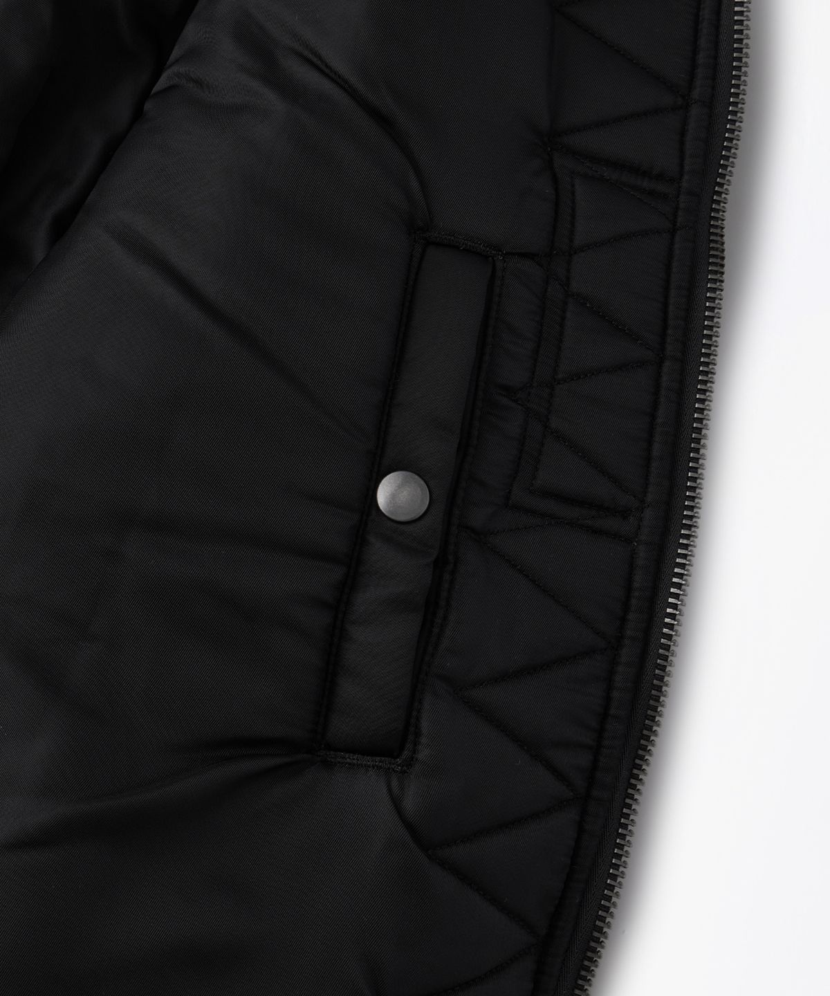 아웃스탠딩(OUTSTANDING) MA-1 FLIGHT JACKET(WOOL INSULATION)_BLACK