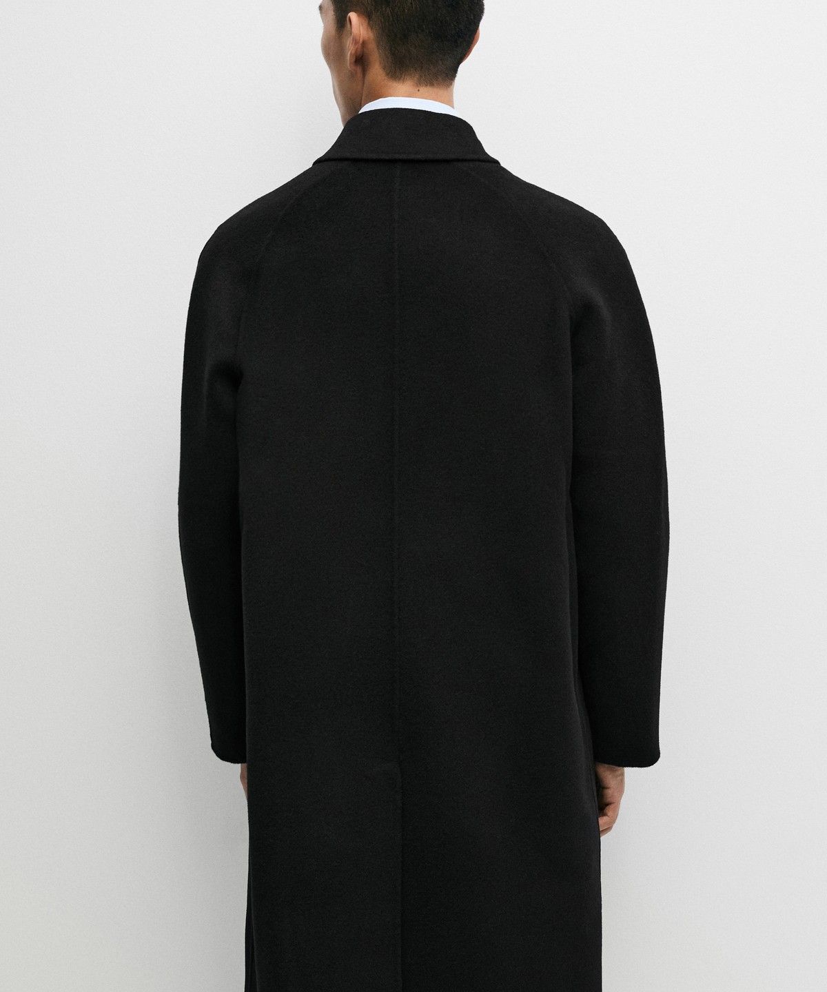 마시모두띠(MASSIMO DUTTI) 울 블렌드 더블 페이스 코트