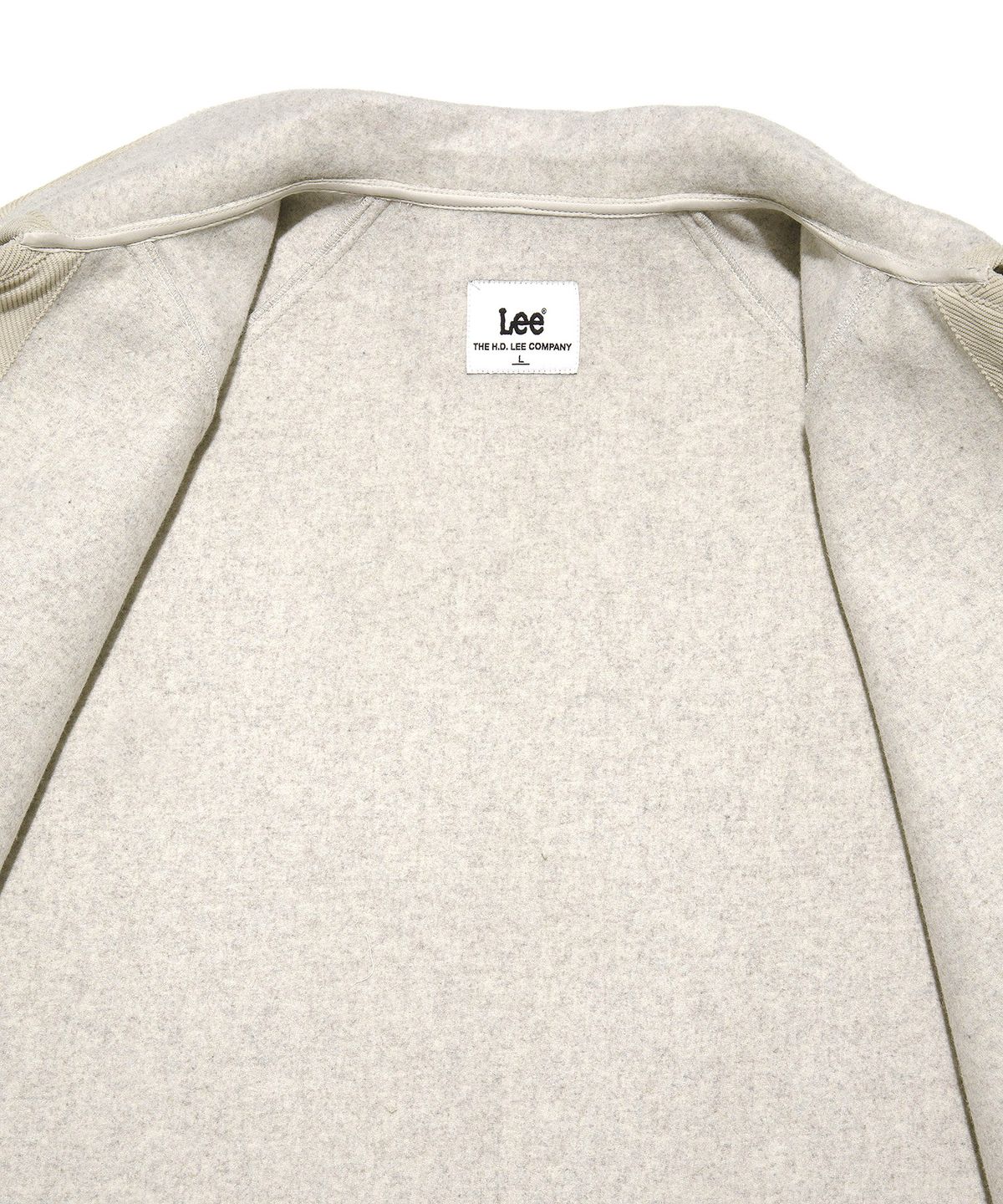 리(LEE) 래글런 숏 코트 아이보리