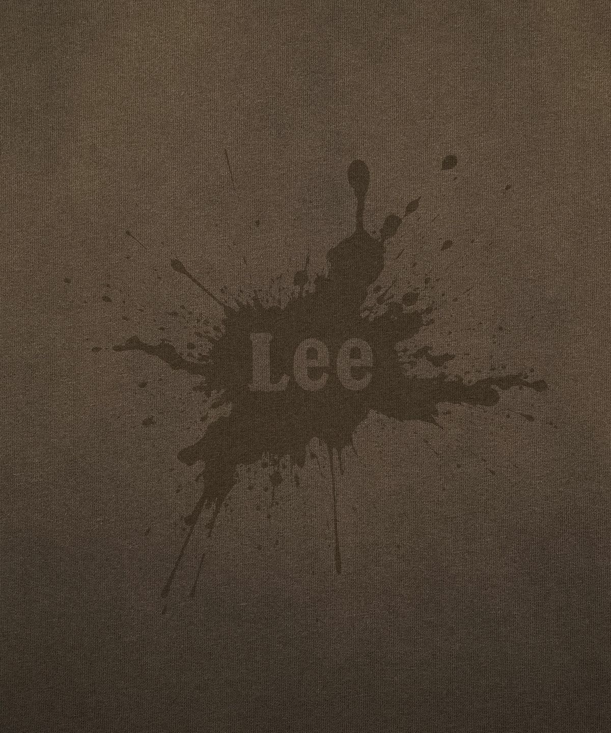 리(LEE) 페인티드 다잉 긴팔 티셔츠 브라운